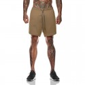 2020 new summer men's large quick eye straight Capris fitness sports mobile shorts