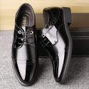 2020 autumn new men's shoes business dress lace up single shoes fashion men's shoes manufacturers direct one on behalf of hair