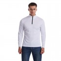 Cross border men's wear spring and autumn new sports breathable men's T-Shirt Large stand collar zipper long sleeve t-shirt men's wear