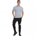 2020 summer new men's Korean casual men's T-shirt set solid round neck men's T-shirt + color matching sports pants