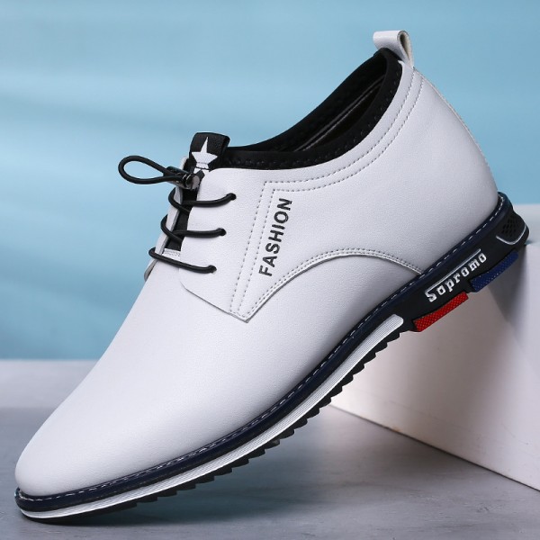 2020 men's shoes interior heightening leisure trend shoes fashion breathable tooling shoes small white shoes