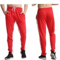 Spring European and American large color matching men's trousers youth student sports pants men's casual pants