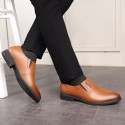 2020 New Style Men's shoes pointed trend antiskid men's foot business dress shoes