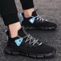 2021 new men's flying shoes four seasons mesh men's shoes breathable leisure sports shoes fashion running shoes