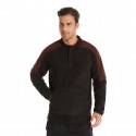 European and American large men's sweater autumn winter 2020 sport double side fleece round neck Pullover men's long sleeve sweater