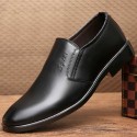 Leather shoes men's autumn breathable formal business leather shoes men's casual foot shoes work shoes driving shoes