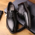 Manufacturer direct sales 2017 new men's business dress shoes men's black patent leather British pointed men's wedding shoes wholesale