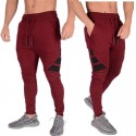 2021 autumn fitness pants men's foreign trade fashion rope loose waist casual pants men's jogging pants