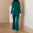 1940108-2021 early spring new fashion temperament show thin commuter ol professional suit two piece suit women