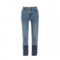 K2006413 - tailoring - spring and summer leg length versatile casual retro slim color matching jeans