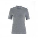 2006412-2021 spring and summer French new fashionable temperament slim knit top lazy style simple versatile