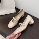 High heeled shoes for women four seasons 2020 new shoes with skirt