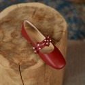 Soft sole 2021 autumn new fashion shallow flat sole shoes sweet flower Mary Jane flat heel shoes