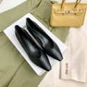 Super soft granny shoes women's thick heel shoes