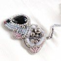 2006508-2021 spring and summer new youth age reduction polo collar nail bead simple retro Ruffle Dress