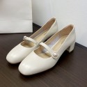 High heeled shoes for women four seasons 2020 new shoes with skirt
