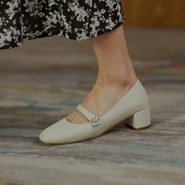 High heeled shoes for women four seasons 2020 new shoes with skirt