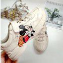 Girls' shoes 2020 new children's cartoon daddy shoes net red boys' and girls' Sports spring and autumn winter children's white shoes