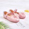 Girls' flat shoes 2021 new children's shoes bow princess shoes cross border e-commerce factory