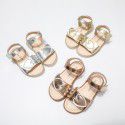 Girls' sandals primary school children's shoes 2020 summer new girl love net red shoes princess shoes wholesale