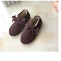 Winter 2019 new girls' cotton shoes Plush children's cattle leather boots Korean children's cotton shoes
