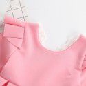 EW foreign trade children's wear 2020 summer new eBay girls' short sleeve lace princess skirt 1933