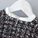 EW foreign trade children's wear girls' spring and autumn dress Korean version baby girl thickened little fragrant princess skirt 1912