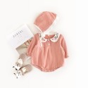 0.4 generation hair ins new children's wear 2020 foreign trade NEW BABY BODYSUIT embroidery spring and autumn climbing suit K83