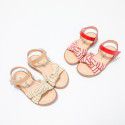 Girls' sandals 2021 summer new little girl bow Princess sandals children's Korean children's shoes wholesale
