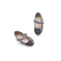 Girls' shoes autumn and winter bowknot painted princess shoes flower children's shoes girls' shoes spring and autumn 2019 Korean children's shoes