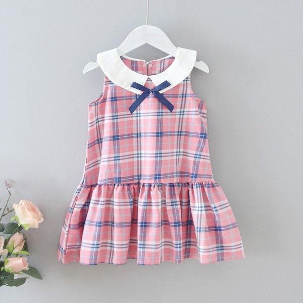 EW foreign trade children's dress 2020 new summer children's skirt summer girl's sleeveless skirt q126