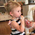 Ins new children's clothing one hair generation 2017 summer foreign trade new girl's dress open back vest skirt 1704