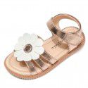 Girls' sandals 2021 summer new Korean soft sole princess shoes sunflower children's shoes wholesale