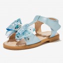 2021 new girls' sandals snow and ice princess shoes summer kids shoes cross border shoes