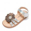 Girls' sandals 2021 summer new Korean soft sole princess shoes sunflower children's shoes wholesale