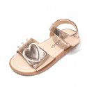 Girls' sandals primary school children's shoes 2020 summer new girl love net red shoes princess shoes wholesale