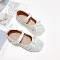Girl's princess shoes 2020 autumn new children's shoes with shiny sequins