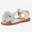 Girls' sandals baby write 2021 summer nubao children's shoes princess shoes factory hair golden children's net red shoes