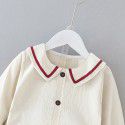 EW foreign trade children's wear autumn 2020 new Korean long sleeve foreign style short skirt two piece set tz32