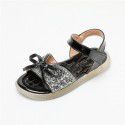 Girls' sandals 2020 summer new diamond princess shoes flash diamond crystal children's net red shoes soft soled girls' shoes