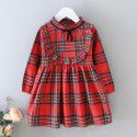 EW foreign trade children's wear 2020 new spring and autumn girls' long sleeve baby girl dress 1913