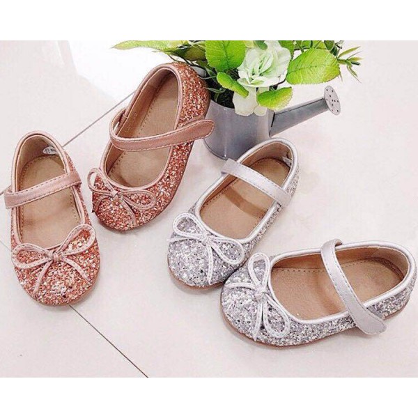 2018 spring and autumn children's shoes star Gretel girls' princess shoes shiny children's shoes children's shoes Korean children's shoes