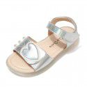 Girls' sandals primary school children's shoes 2020 summer new girl love net red shoes princess shoes wholesale