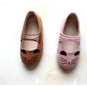 Girls' shoes 2019 spring and autumn new sweet cute cat princess shoes children's single shoes direct sale
