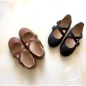 2018 new Korean children's shoes girl's single shoes grandmother's shoes retro shoes children's shoes small middle large children