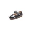 Girls' shoes autumn and winter bowknot painted princess shoes flower children's shoes girls' shoes spring and autumn 2019 Korean children's shoes