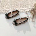 Girls' shoes autumn 2020 new children's fashion soft sole dance shoes little girl bow princess shoes