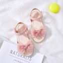 Foreign trade children's shoes girl's sandals summer Korean version Flower Bow Princess leather shoes children's new sandals cross border exclusive supply