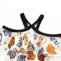 EW foreign trade children's wear children's summer wear 2020 new girl cat dress little girl princess skirt q154