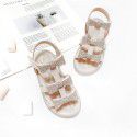 Girls' sandals 2021 new summer children's shoes diamond princess shoes large children's shoes small children's shoes manufacturers wholesale